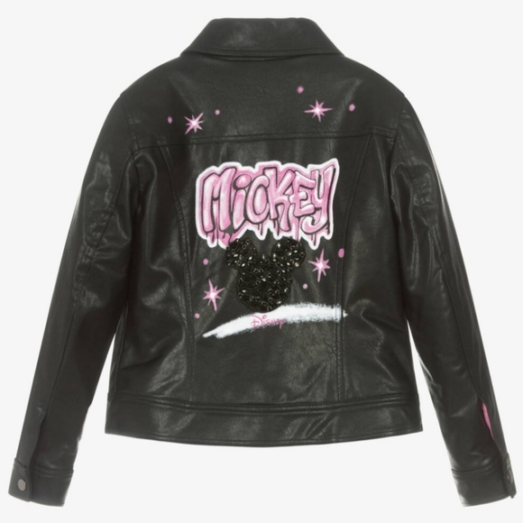 Never Worn ! MonnaLisa - Teens girls Faux leather jacket - Picture 2 of 5